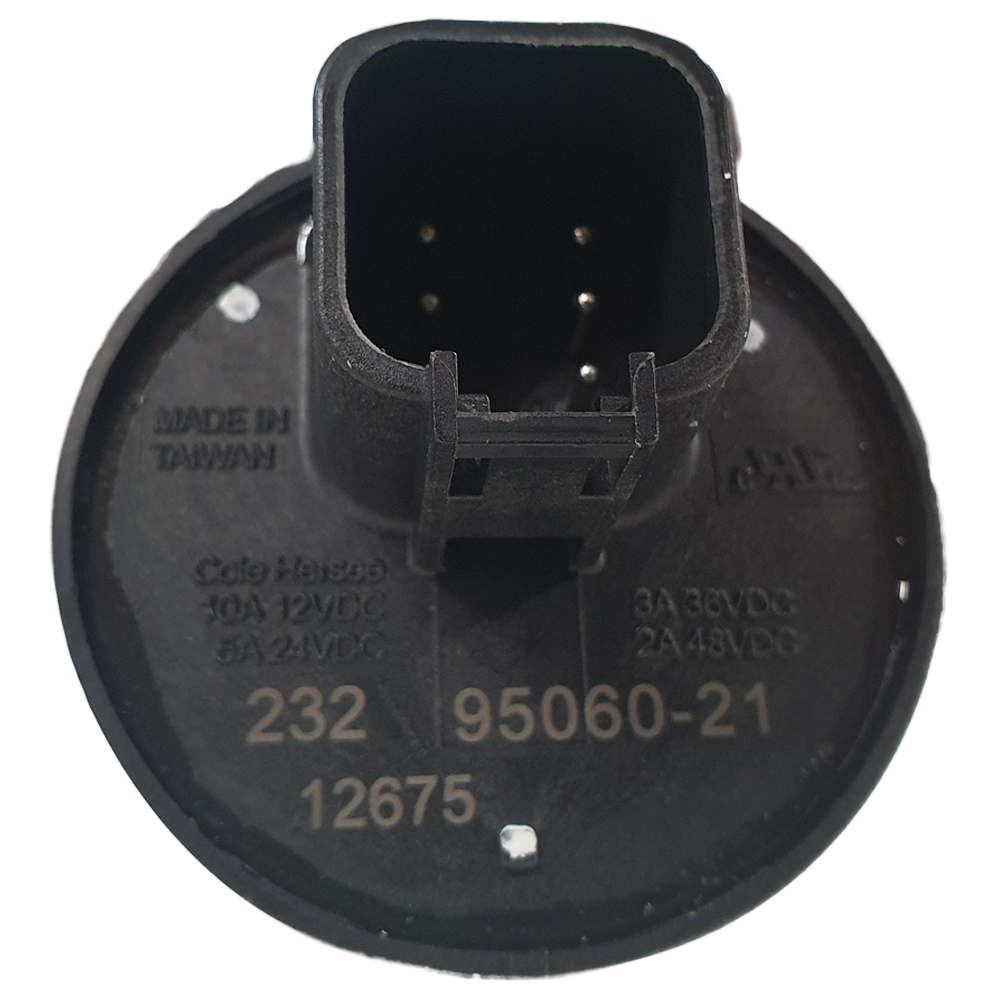 Forst Ignition Switch with integral sealed Deutsch Connector and two Keys with boot.