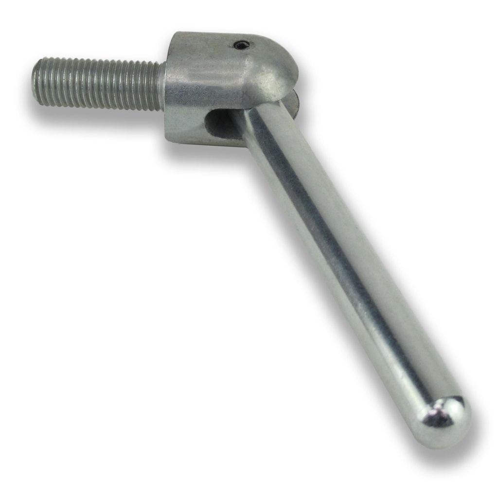 Forst M16 threaded Chute Clamp lever Assembly with 150mm Handle, with groove for circlip.