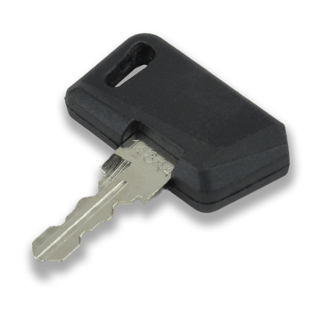 Forst Ignition Key (sold in singles) Short Key With Black Plastic Handle (X5264 = 16906)