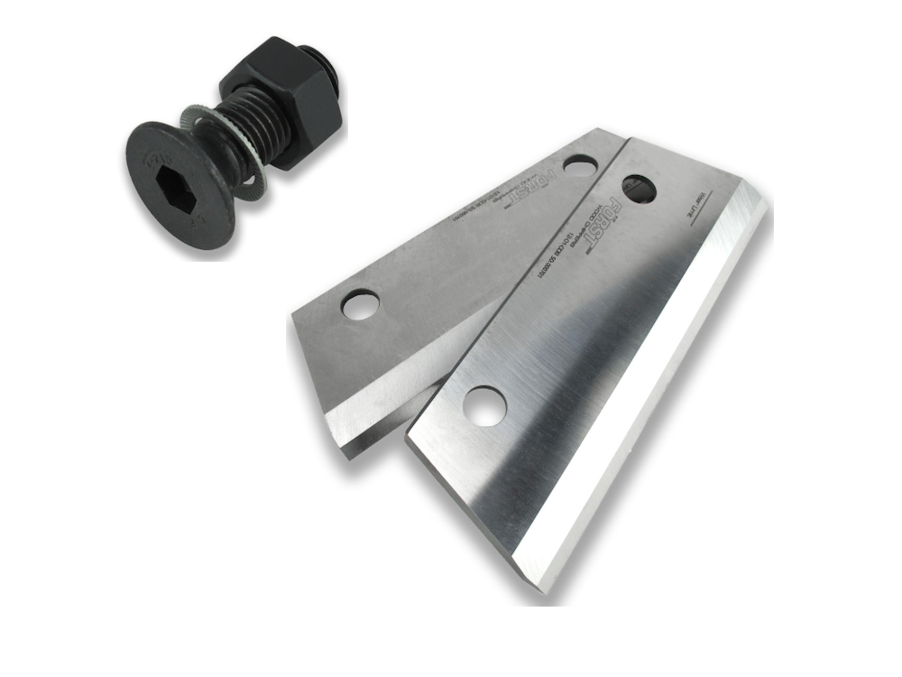 Forst 8&quot; ST8 &amp; TR8 Blade and bolt kit (Allen Key/Hex Head bolts)