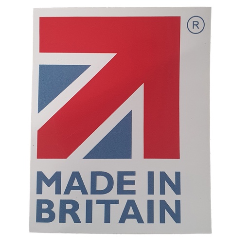 [TF-C192-0201] Timberwolf Made in Britain Sticker Decal