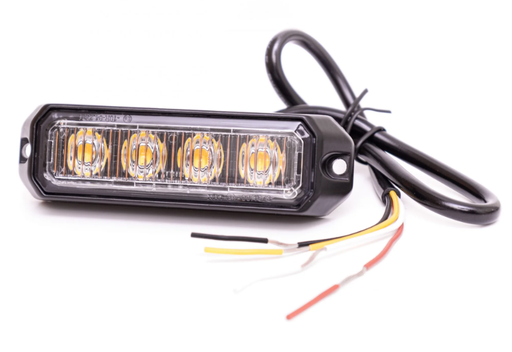 [AT-U4-LED Amber] LED Flasher 4 way Amber, Marker Lamp.