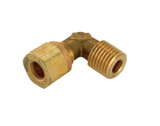 [FR-12-10-094] Forst 4mm OD x 1/8" BSPP Male Stud Elbow 90 deg/Compression Coupling(right angled)