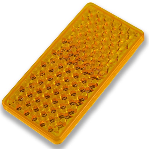 [FR-12-10-095] Forst Stick on Adhesive Amber Reflector