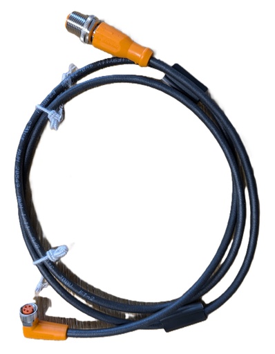 [FR-12-10-111] Cable x 1m(1 x straight &amp; 1 x 90 degree connector)
for use with green and red buttons