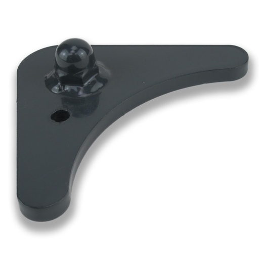 [FR-12-19-056.B] Forst Chute Clamp (curved) Painted Black