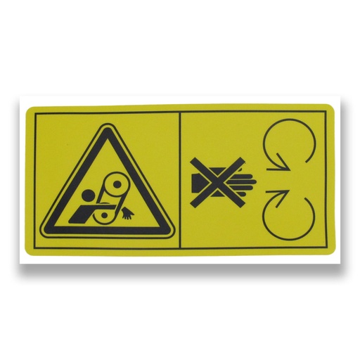 [12-30-015] Forst Warning Dragged into the Belts Decal