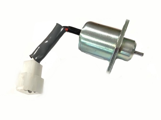 [KU-17454-60010] Kubota Fuel Stop Solenoid -  3pin (short body) 17454-60010