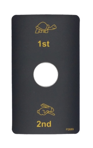 [TF-P2689] Decal -Track Speed Tortoise &amp; Hare